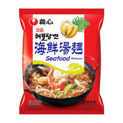 Nongshim Hamultangmyun Skaldjur Noodle Soup 125g