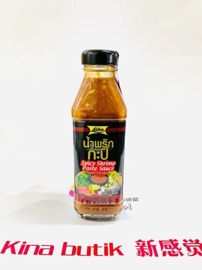 LOBO Spicy Shrimp Paste Sauce (Nam Prik Kapi) 220G