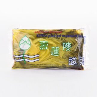 LOTUS BRAND Pickled Mustard 350g 寿莲牌 酸菜 350g