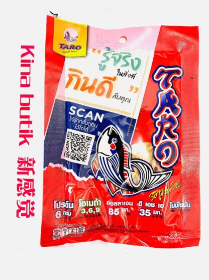 Taro fish snack hot chilli flavour 30g