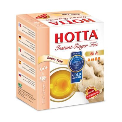 HOTTA INSTANT GINGER TEA SUGAR FREE 70g