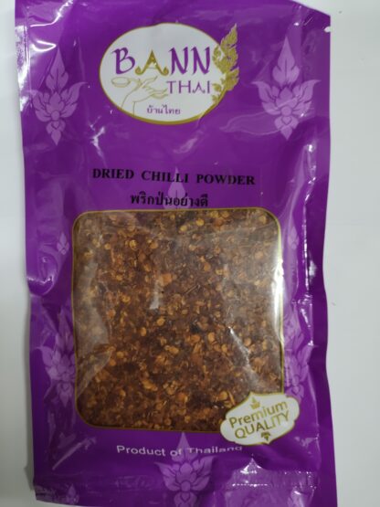 BANN THAI Dried Chilli Powder 100g BANN THAI 干辣椒碎 100g