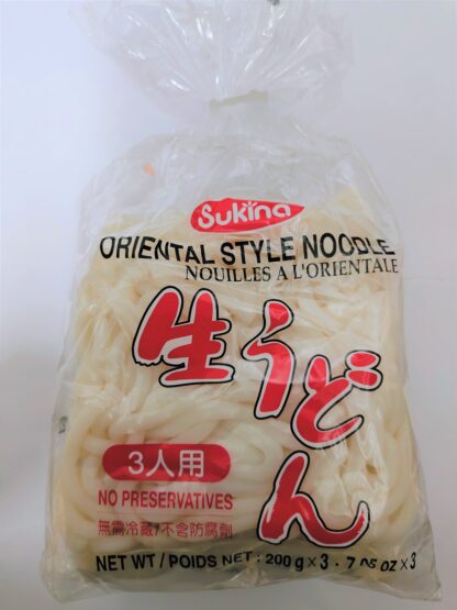 SUKINA ORIENTAL STYLE NOODLE 3P 200gX3 日式乌冬面