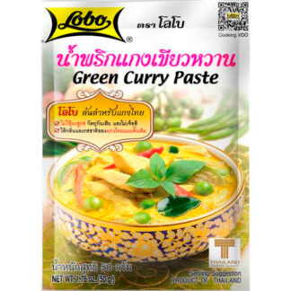 Lobo green curry paste   lobo grön currypasta   50g