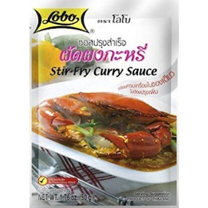 Lobo stir-fry curry sauce    curry pulver    50g