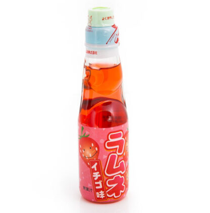 Ramune strawberry 200ml 日本波子汽水草莓味