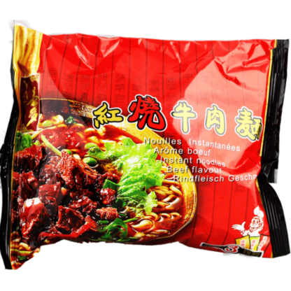YATO Insant Noodles - Beef flavour 益多 红烧牛肉面 120g