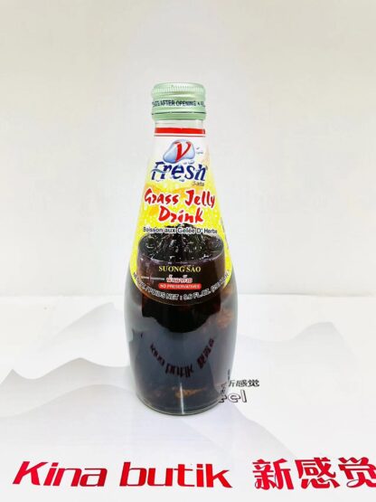 V-Fresh  Grass Jelly Dryck  Grass Jelly Drink  290ml