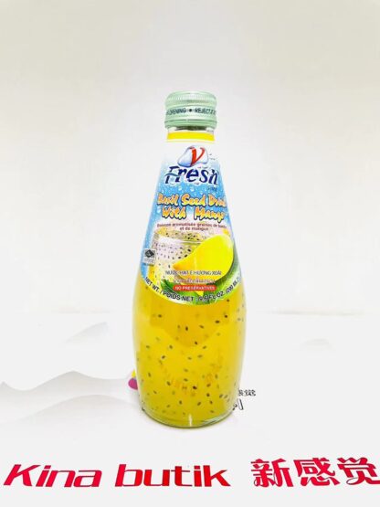 V-Fresh Mango Drink with Basil Seed 290ml