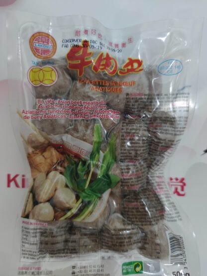Lacovo Asiatiska biffköttbullar 500g 牛肉丸