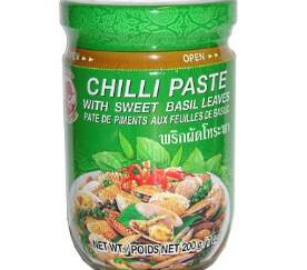 Cock  Chilipasta Med Söt Basilika  Chilli Paste With Sweet Basil  200g