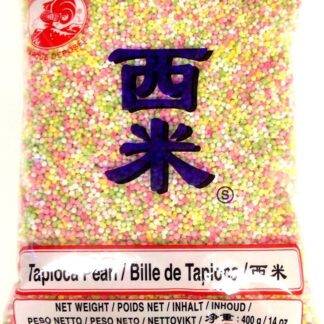 COCK BRAND Coloured Tapioca Pearls 454g 西米（彩色）