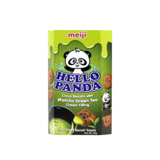 Meiji hello panda green tea 50g