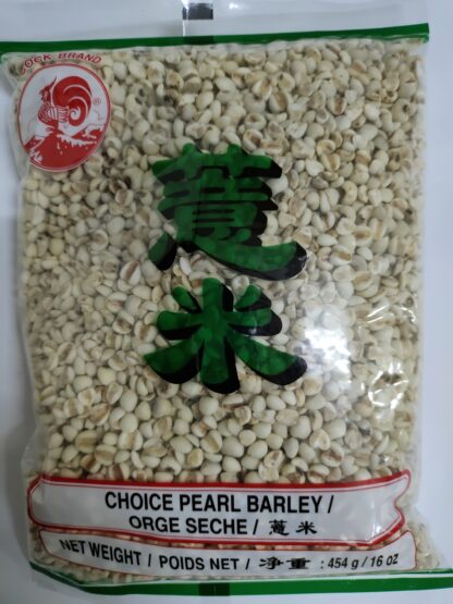 Cock  Coix Frön  Choice Pearl Barley  454g 薏米仁454g