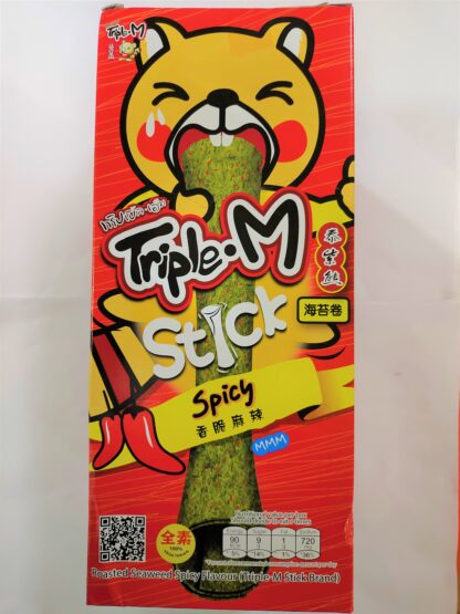 Triple M  Seaweed Snacks Hot Spicy  24g