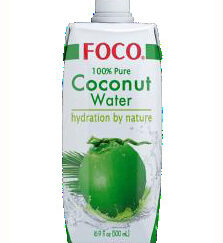 FOCO Kokosvatten 100%  Coconut Water 100%  500ml