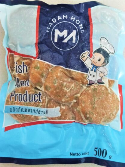 Madam Hong Thai fiskkaka 500g 泰式鱼饼