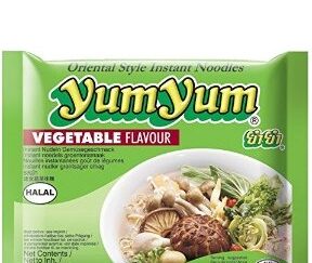 Yum Yum  Instant Nudlar Grönsaker Smak  Instant Noodle Vegetable Flavour  60g