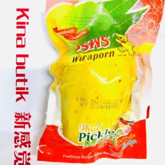 WORAPORN Thai Pickled Mango Whole with Chili 180g