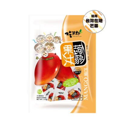吃果籽芒果蒟蒻 mango juice konjac 312g