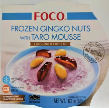 FOCO Frozen Gingko Nuts with Taro Mousse 180g