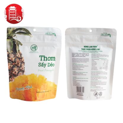 NONG LAM FOOD DRIED PINEAPPLE 75G