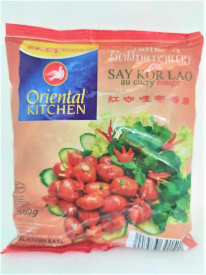 Oriental Kitchen Laotian Korv med Röd curry 380g