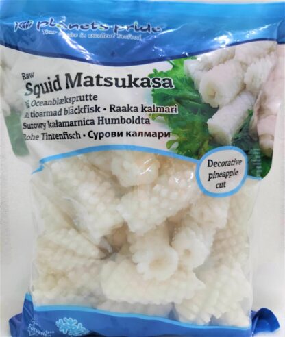 Planets Pride Raw Squid Matsukasa 1kg 冷冻切花鱿鱼卷 1kg