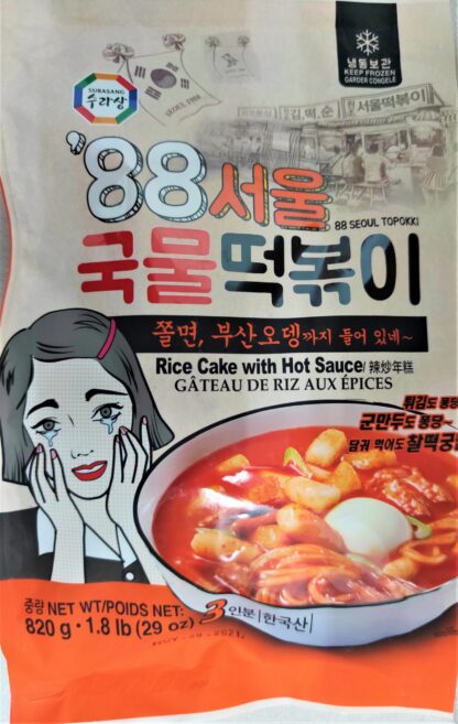 SURASANG Rice Cake with Hot Sause 820g