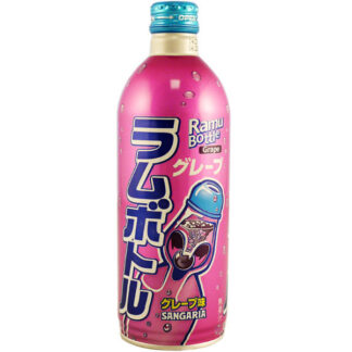 SANGARIA Ramu Bottle Carbonated Drink Grape Flavour 500ml