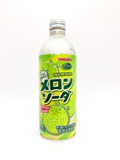 SANGARIA Ramu Bottle Carbonated Drink Melon Flavour 500ml