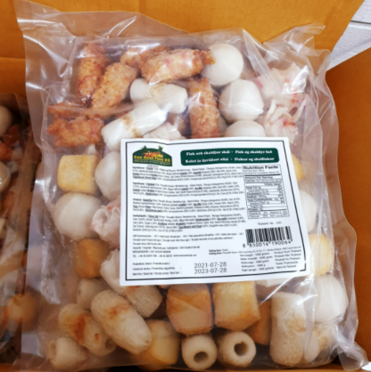 EAST ASIAN FOOD Seafood Bowl 1kg EAF 混合鱼丸