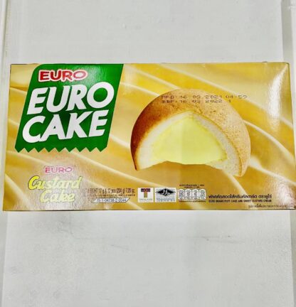 EURO CAKE Custard  Cream 204g, EURO蛋糕奶黄味 204g