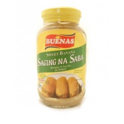 Buenas sweet banana in syrup 340g