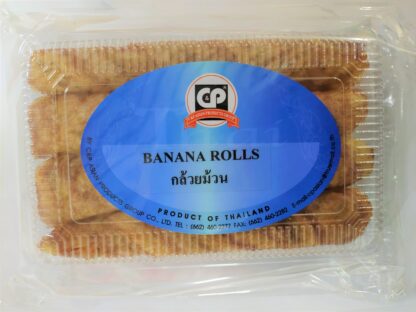 CP Asianproducts group banana rolls 170g