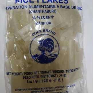 Cock brand rice flakes 227g