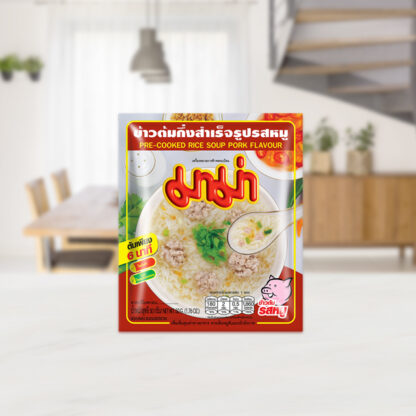 Mama pre-cooked rice soup pork flavour 60g