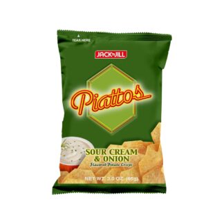 PIATTO SOUR CREAM AND ONION POTATO CHIPS 85G