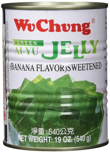 Wuchung aiyu jelly banana flavour sweetened 540g
