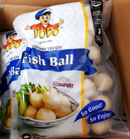 DODO Fish Ball Fiskbullar 500g 嘟嘟鱼丸