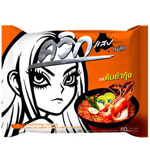 Wai Wai instant noodle tom yum shrimp flavour 60g