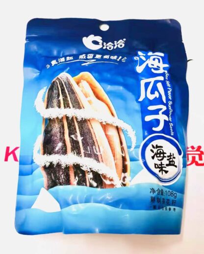 QIAQIA sunflower seeds sea salt flavour 108g 洽洽瓜子海盐味 108g BB2022.06.18
