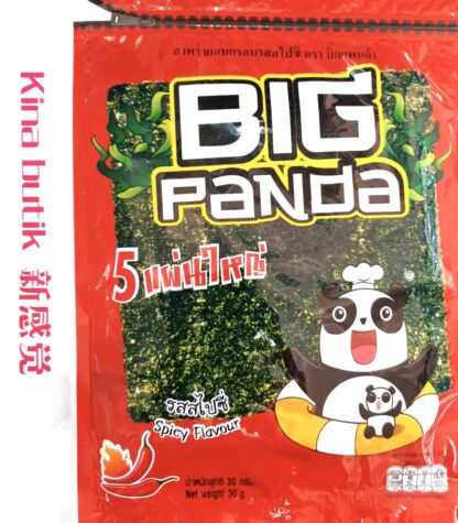Big Panda crispy seaweed spicy flavour 30g