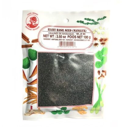 Cock Brand hairy basil seed 100g 罗勒籽