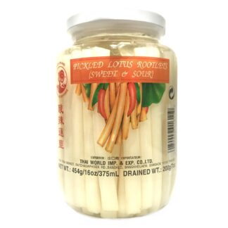 COCK BRAND Pickled Lotus Rootlets Sweet And Sour 454g