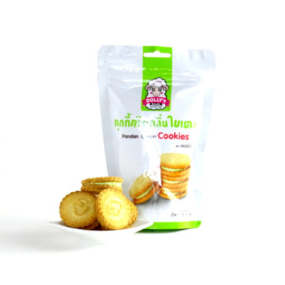 Dolly´s biscuit pandan cream cookies 70g
