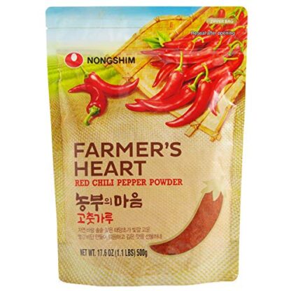 Nongshim red chili pepper powder 500g 韩式辣椒面