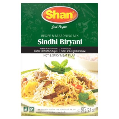 Shan sindhi biryani hot and spicy meat pilaf 60g