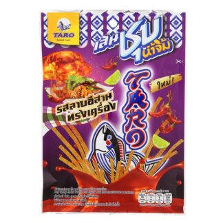 TARO Fish Snack Laab Esan Flavour 20g 鳕鱼丝 酸辣肉末味