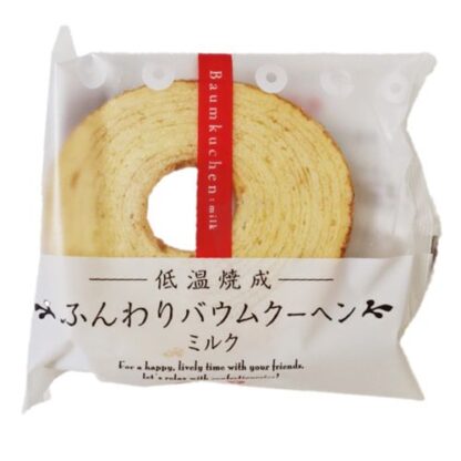 JP Taiyo bamkuchen milk flavour 75 日本年轮小蛋糕牛奶味 75g